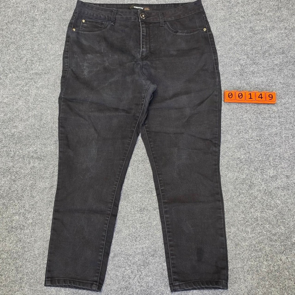 Jordache black skinny jeans size 16
